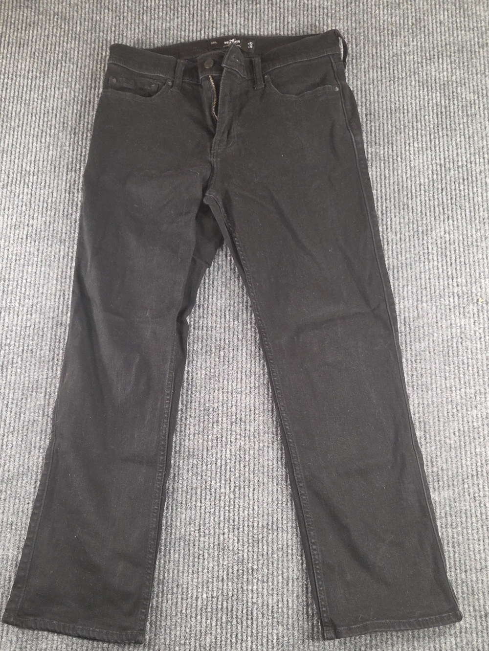 Hollister Black Straight Jeans